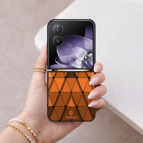 Xiaomi Mix Flip Cover - ONation Pyramid Series - HQ Premium Shine Durable Shatterproof Case