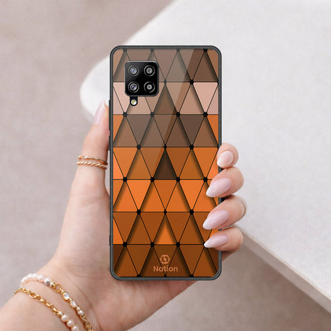 Samsung Galaxy M42 5G Cover - ONation Pyramid Series - HQ Premium Shine Durable Shatterproof Case