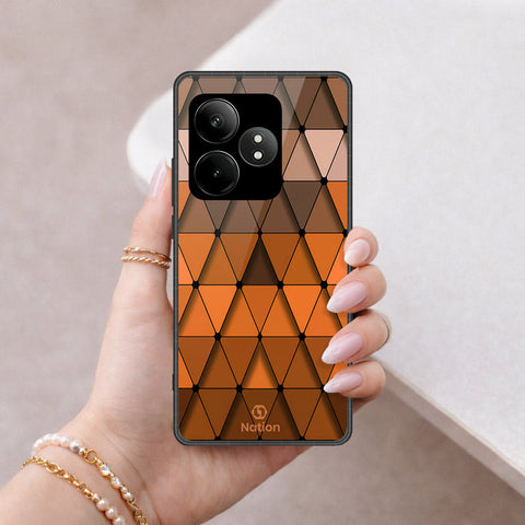Realme GT 6 Cover - ONation Pyramid Series - HQ Premium Shine Durable Shatterproof Case