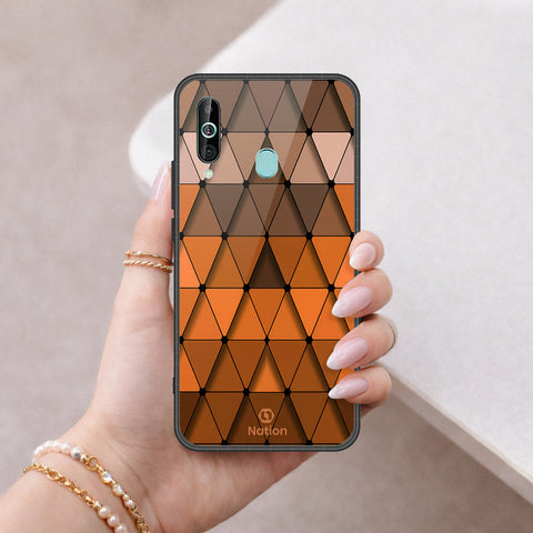 Samsung Galaxy M40 Cover - ONation Pyramid Series - HQ Premium Shine Durable Shatterproof Case