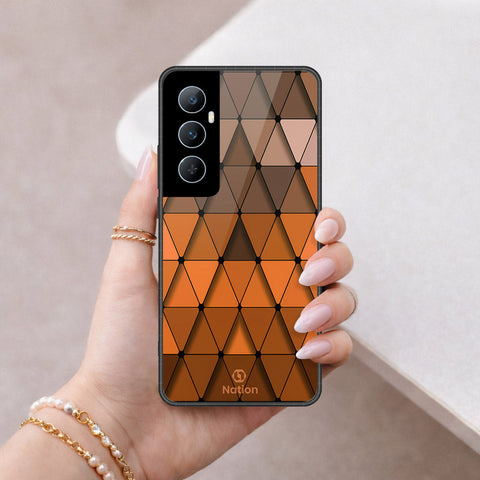 Realme C65 Cover - ONation Pyramid Series - HQ Premium Shine Durable Shatterproof Case
