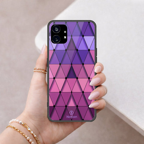 Nothing Phone 1 Cover - ONation Pyramid Series - HQ Premium Shine Durable Shatterproof Case