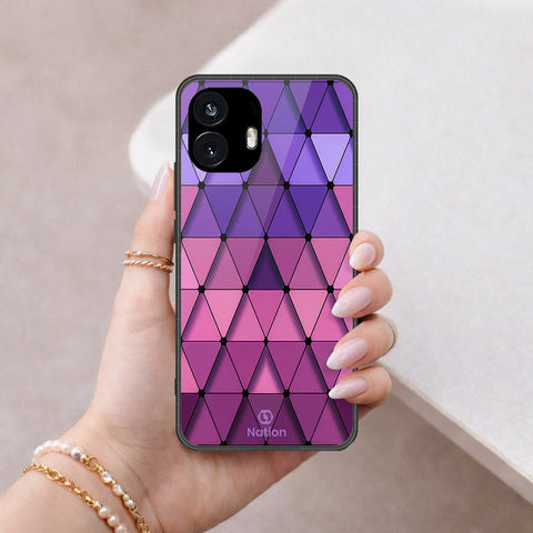 Nothing Phone 2 Cover - ONation Pyramid Series - HQ Premium Shine Durable Shatterproof Case