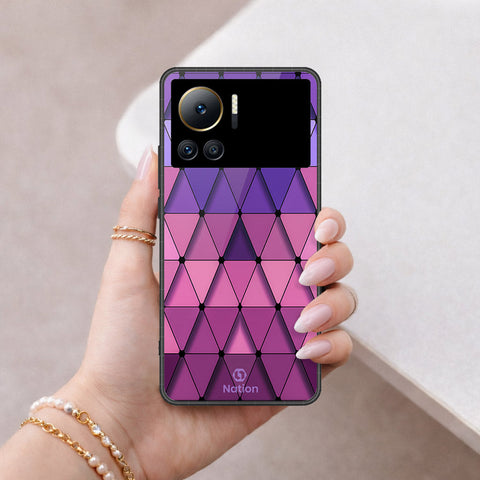 Infinix Note 12 VIP Cover - ONation Pyramid Series - HQ Premium Shine Durable Shatterproof Case