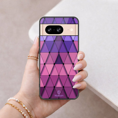 Google Pixel 8 Cover - ONation Pyramid Series - HQ Premium Shine Durable Shatterproof Case