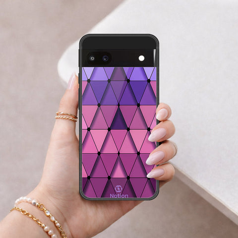 Google Pixel 6a Cover - ONation Pyramid Series - HQ Premium Shine Durable Shatterproof Case