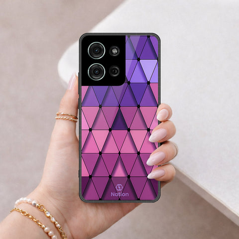 Motorola Moto G75 Cover - ONation Pyramid Series - HQ Premium Shine Durable Shatterproof Case