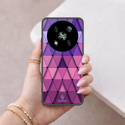 itel RS4 Cover - ONation Pyramid Series - HQ Premium Shine Durable Shatterproof Case