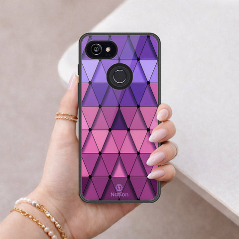 Google Pixel 3 Cover - ONation Pyramid Series - HQ Premium Shine Durable Shatterproof Case