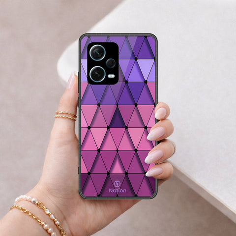 Xiaomi Poco X5 Cover - ONation Pyramid Series - HQ Premium Shine Durable Shatterproof Case