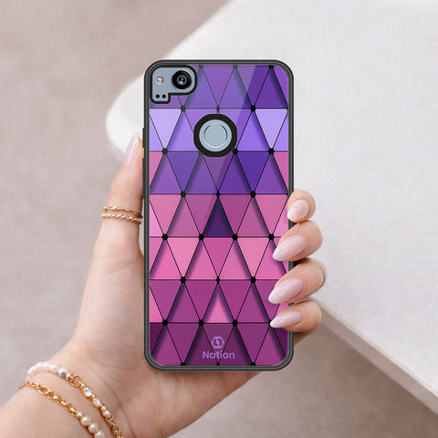Google Pixel 2 Cover - ONation Pyramid Series - HQ Premium Shine Durable Shatterproof Case