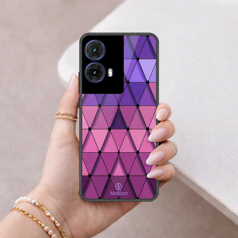 Motorola Moto G85 Cover - ONation Pyramid Series - HQ Premium Shine Durable Shatterproof Case