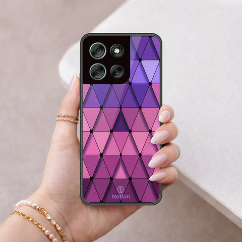 Motorola Moto G86 Power Cover - ONation Pyramid Series - HQ Premium Shine Durable Shatterproof Case