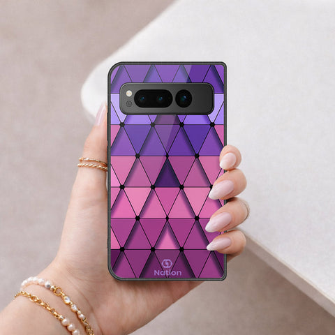 Google Pixel Fold Cover - ONation Pyramid Series - HQ Premium Shine Durable Shatterproof Case
