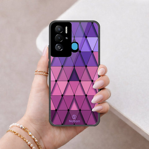 Tecno Pova Neo Cover - ONation Pyramid Series - HQ Premium Shine Durable Shatterproof Case