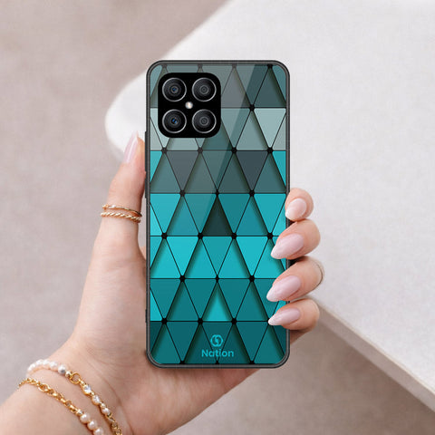 Honor X8 Cover - ONation Pyramid Series - HQ Premium Shine Durable Shatterproof Case