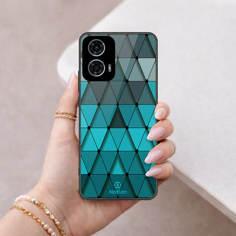Motorola Moto G24 Power Cover - ONation Pyramid Series - HQ Premium Shine Durable Shatterproof Case