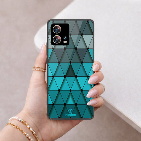 Motorola Moto S30 Pro Cover - ONation Pyramid Series - HQ Premium Shine Durable Shatterproof Case