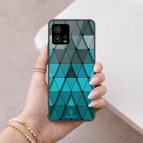 Motorola Moto G72 Cover - ONation Pyramid Series - HQ Premium Shine Durable Shatterproof Case