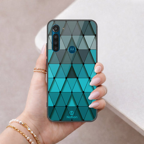 Motorola Moto G8 Power Cover - ONation Pyramid Series - HQ Premium Shine Durable Shatterproof Case
