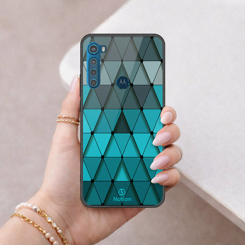 Motorola One Fusion Plus Cover - ONation Pyramid Series - HQ Premium Shine Durable Shatterproof Case
