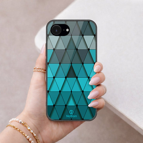 iPhone 18e Cover - ONation Pyramid Series - HQ Ultra Shine Premium Infinity Glass Soft Silicon Borders Case