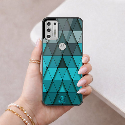 Motorola Moto G Stylus 5G 2021 Cover - ONation Pyramid Series - HQ Premium Shine Durable Shatterproof Case