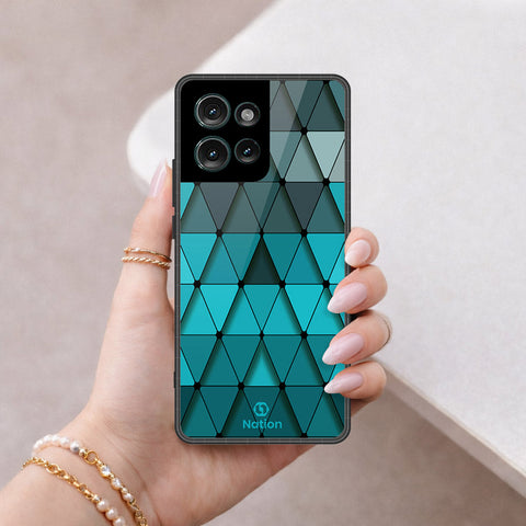 Motorola Edge 50 Cover - ONation Pyramid Series - HQ Premium Shine Durable Shatterproof Case