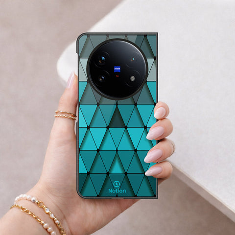Vivo X Fold 5 Cover - ONation Pyramid Series - HQ Premium Shine Durable Shatterproof Case