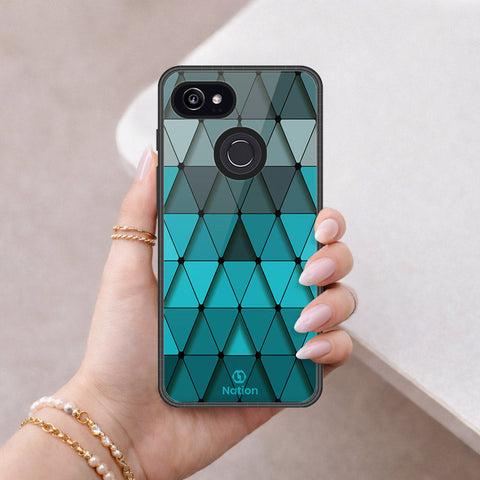 Google Pixel 3 Cover - ONation Pyramid Series - HQ Premium Shine Durable Shatterproof Case