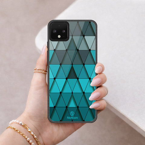 Google Pixel 4 Cover - ONation Pyramid Series - HQ Premium Shine Durable Shatterproof Case