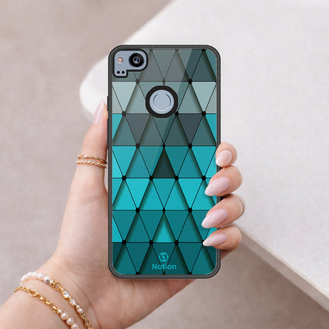 Google Pixel 2 Cover - ONation Pyramid Series - HQ Premium Shine Durable Shatterproof Case