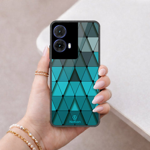 Motorola Moto G85 Cover - ONation Pyramid Series - HQ Premium Shine Durable Shatterproof Case