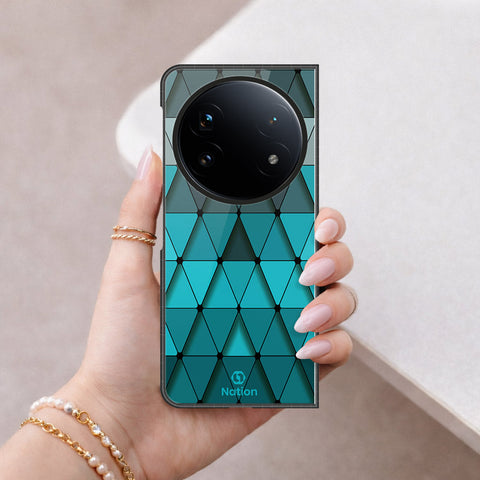 Oppo Find N5 Cover - ONation Pyramid Series - HQ Premium Shine Durable Shatterproof Case