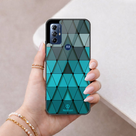 Motorola Moto G Power (2022) Cover - ONation Pyramid Series - HQ Premium Shine Durable Shatterproof Case
