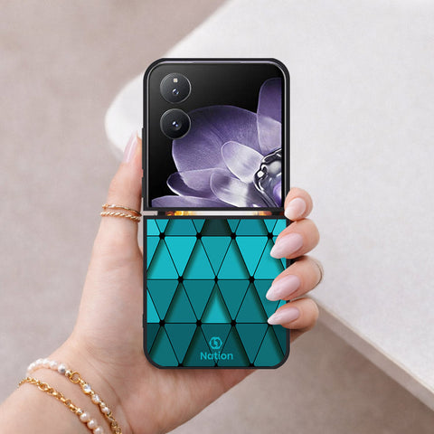 Xiaomi Mix Flip Cover - ONation Pyramid Series - HQ Premium Shine Durable Shatterproof Case