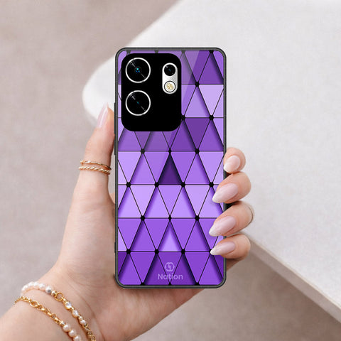 Infinix Zero 30 4G Cover - ONation Pyramid Series - HQ Premium Shine Durable Shatterproof Case