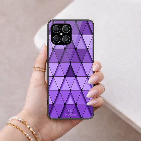 Honor X8 Cover - ONation Pyramid Series - HQ Premium Shine Durable Shatterproof Case
