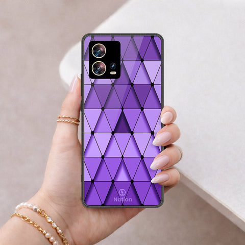 Motorola Moto S30 Pro Cover - ONation Pyramid Series - HQ Premium Shine Durable Shatterproof Case