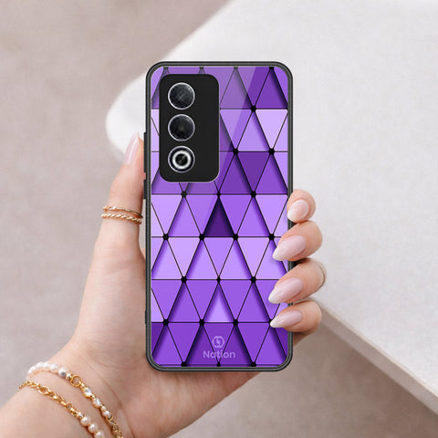 Oppo A3 Pro 5G Cover - ONation Pyramid Series - HQ Premium Shine Durable Shatterproof Case