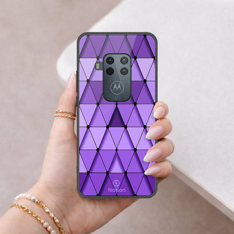 Motorola One Zoom Cover - ONation Pyramid Series - HQ Premium Shine Durable Shatterproof Case