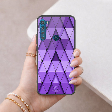 Motorola One Fusion Plus Cover - ONation Pyramid Series - HQ Premium Shine Durable Shatterproof Case