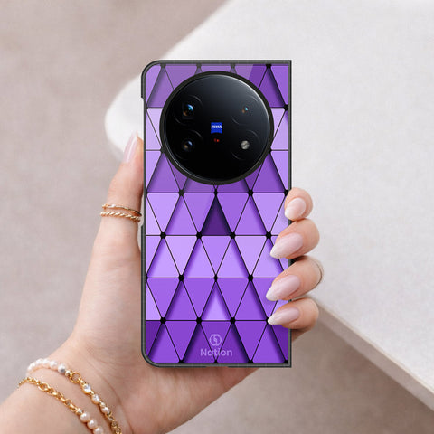 Vivo X Fold 5 Cover - ONation Pyramid Series - HQ Premium Shine Durable Shatterproof Case
