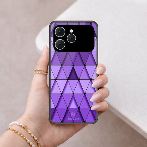 Tecno Spark 40 Cover - ONation Pyramid Series - HQ Premium Shine Durable Shatterproof Case