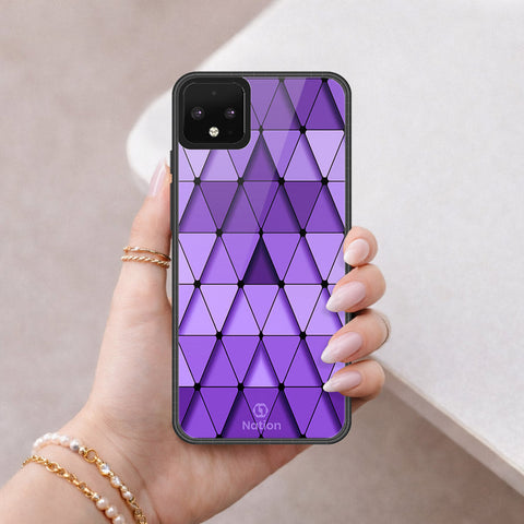 Google Pixel 4 Cover - ONation Pyramid Series - HQ Premium Shine Durable Shatterproof Case