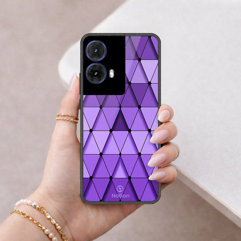 Motorola Moto G85 Cover - ONation Pyramid Series - HQ Premium Shine Durable Shatterproof Case