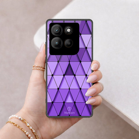 Motorola Moto G15 Cover - ONation Pyramid Series - HQ Premium Shine Durable Shatterproof Case