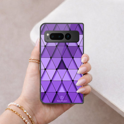 Google Pixel Fold Cover - ONation Pyramid Series - HQ Premium Shine Durable Shatterproof Case