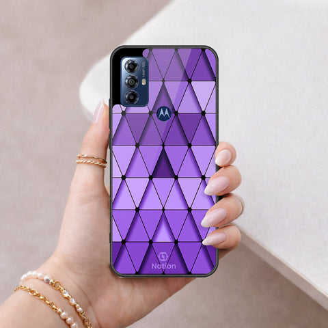 Motorola G Pure 2022 Cover - ONation Pyramid Series - HQ Premium Shine Durable Shatterproof Case