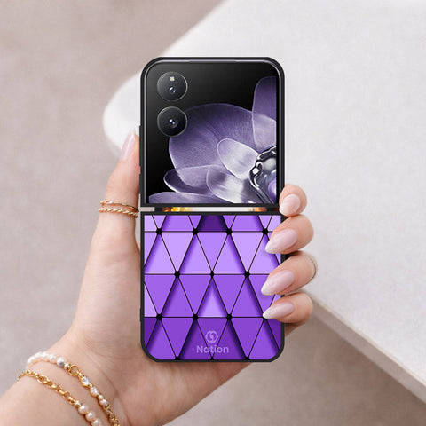 Xiaomi Mix Flip Cover - ONation Pyramid Series - HQ Premium Shine Durable Shatterproof Case